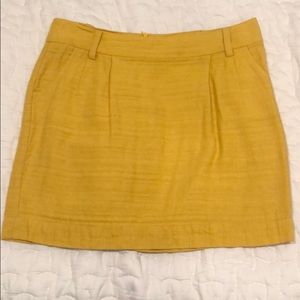 3 for $25. Yellow mini skirt